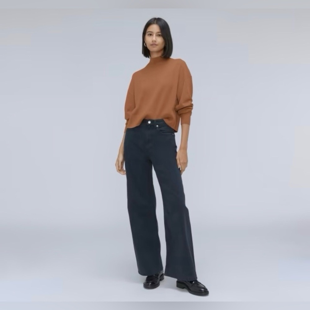 Everlane The Luxe Merino Wool Yak Blend Turtleneck Sweater, Size XS